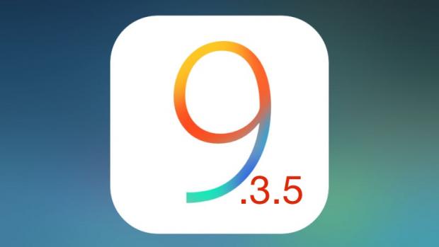 bản cập nhật iOS 9.3.5